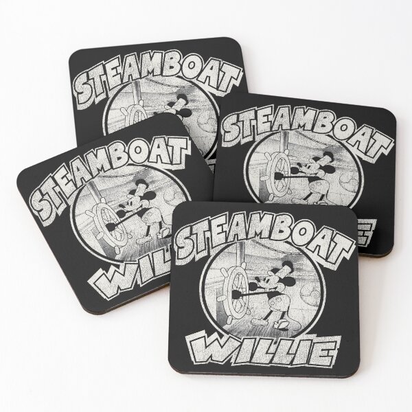 Item preview, Steamboat Willie Worn designed and sold by Alema Art.
