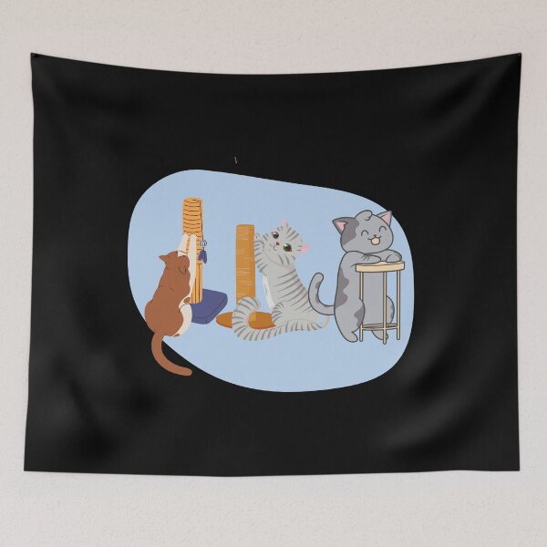 Item preview, griffoir pour chat designed and sold by studiopekepeke.