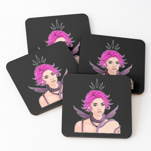 Item preview, Anime Non Binary Angel with Wings  designed and sold by ObsidianDaz.