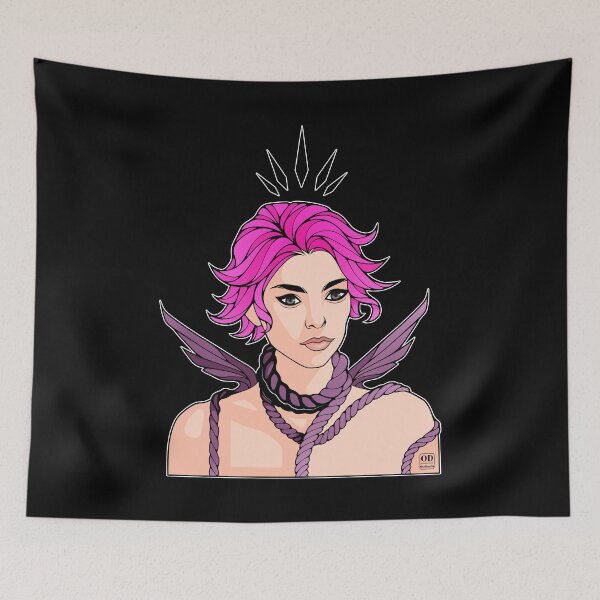 Item preview, Anime Non Binary Angel with Wings  designed and sold by ObsidianDaz.