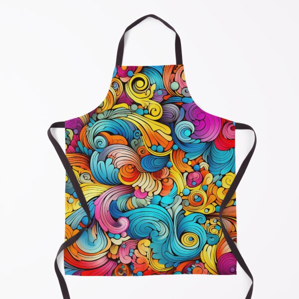 Item preview, So bright and happy colors in swirly pattern designed and sold by liana campbell.