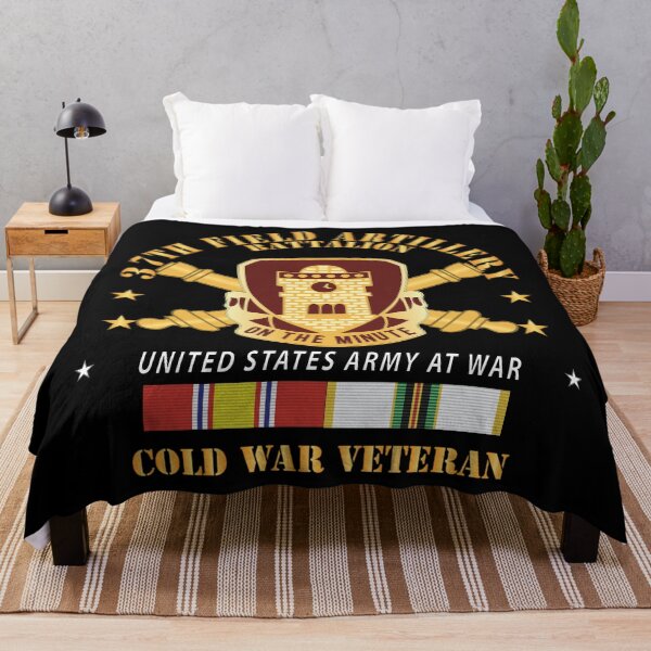 Item preview, Army - 37th Field Artillery Battalion - DUI - Artillery Branch - Cold War Veteran COLD SVC X 300 designed and sold by Military Insignia Products.