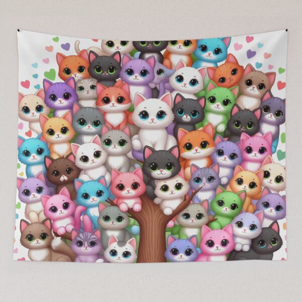 Item preview, Cat Fans XII designed and sold by sonnycosmics.