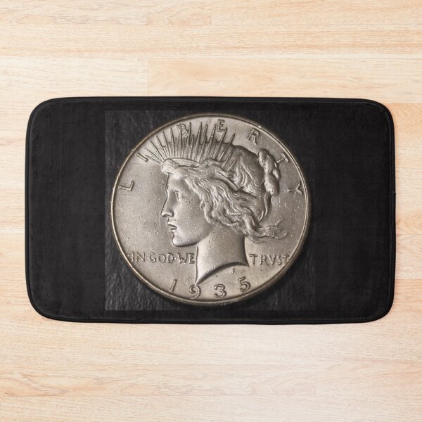 Item preview, 1935 S Silver Peace Dollar Choice AU Cleaned Marks designed and sold by coinsxcrochet.