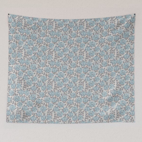 Item preview, Dusty Blue Peonies designed and sold by NancyDzines.