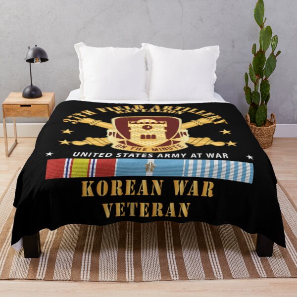 Item preview, Army - 37th Field Artillery Battalion - DUI - Artillery Branch - Korean War Veteran KOREA SVC X 300 designed and sold by Military Insignia Products.