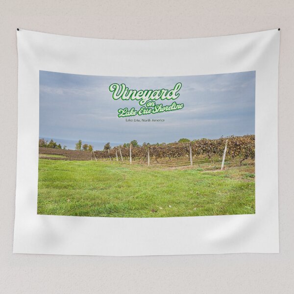 Item preview, Vineyard on Lake Erie Shoreline designed and sold by GestaltImagery.