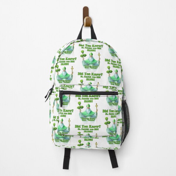 Item preview, Did You Know St. Patrick Was NOT IRISH! - Saint-like Image designed and sold by The Imagination Source™.