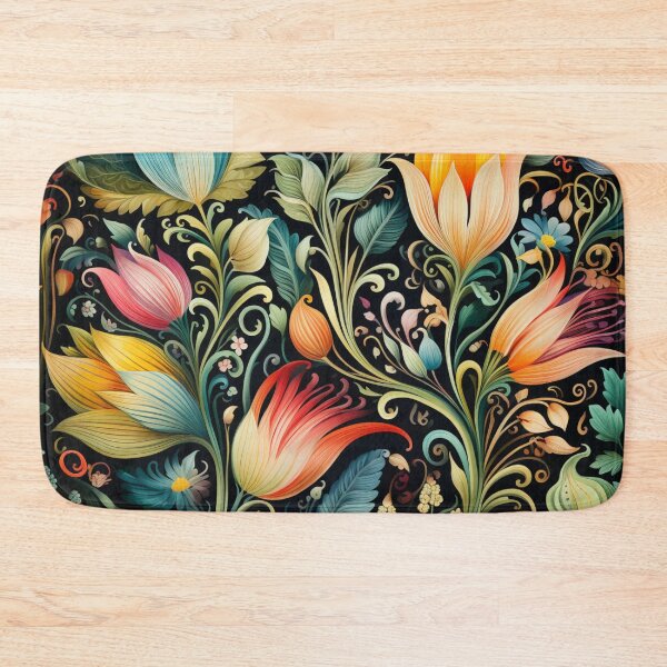 Item preview, Pretty Vintage style floral pattern designed and sold by liana campbell.