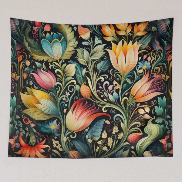 Item preview, Pretty Vintage style floral pattern designed and sold by liana campbell.