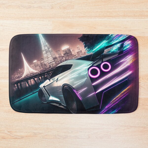 Item preview, Neon Velocity: Abstract Nissan GTR Artistry designed and sold by iQuorra.