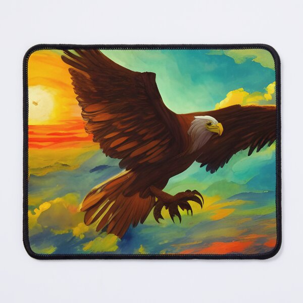 Item preview, The Majestic Eagle In All Of Its Glory At Sunrise designed and sold by Paw's Arts.