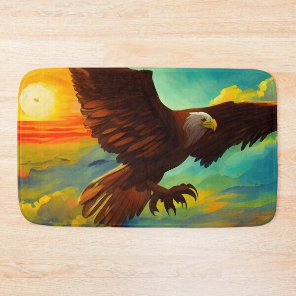 Item preview, The Majestic Eagle In All Of Its Glory At Sunrise designed and sold by Paw's Arts.