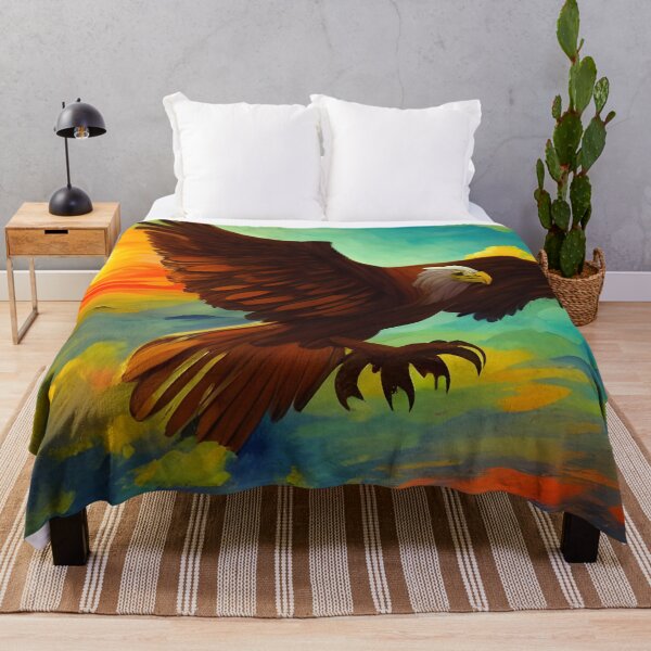 Item preview, The Majestic Eagle In All Of Its Glory At Sunrise designed and sold by Paw's Arts.