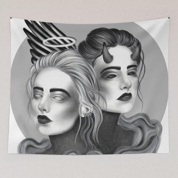 Item preview, demon angel designed and sold by Geraldine Amesty.