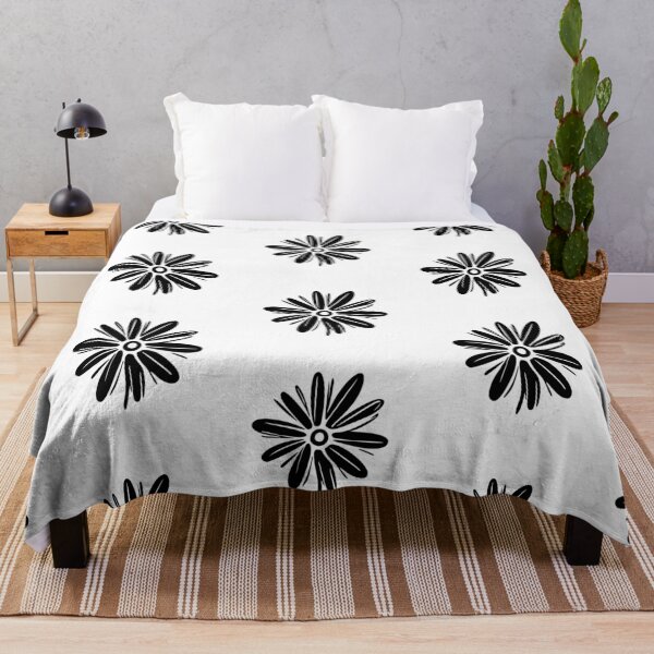 Item preview, Black Flower Daisy designed and sold by sheprint.