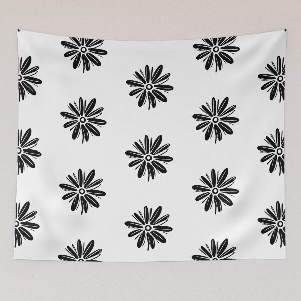Item preview, Black Flower Daisy designed and sold by sheprint.