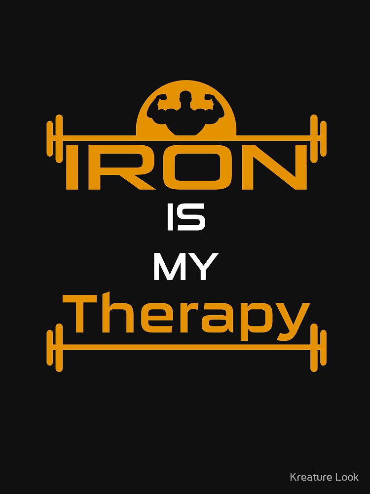 Iron Therapy, gym shirts, men fitness