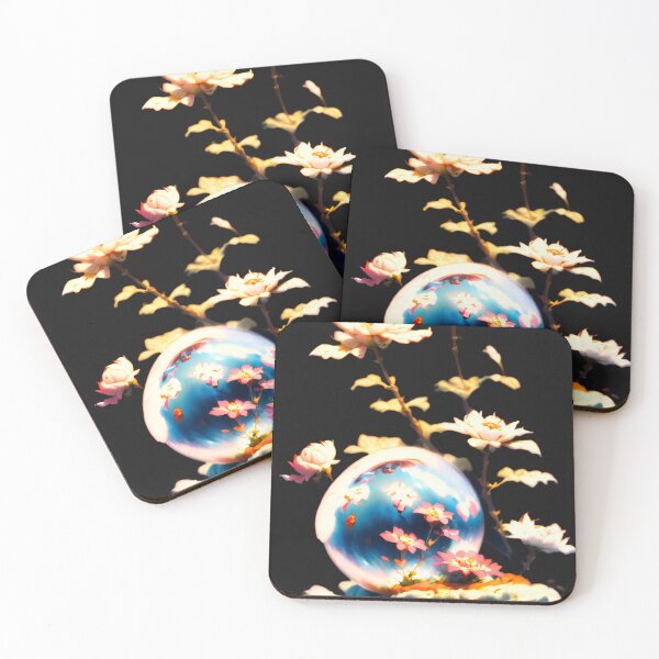 Item preview, Enchanting Blooms: Magic Spheres Sprout Nature's Delight designed and sold by Digistorma.