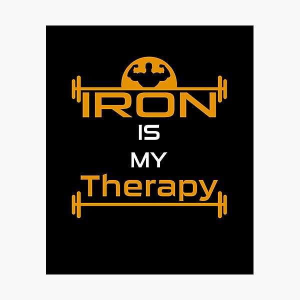 Iron Therapy, gym shirts, men fitness