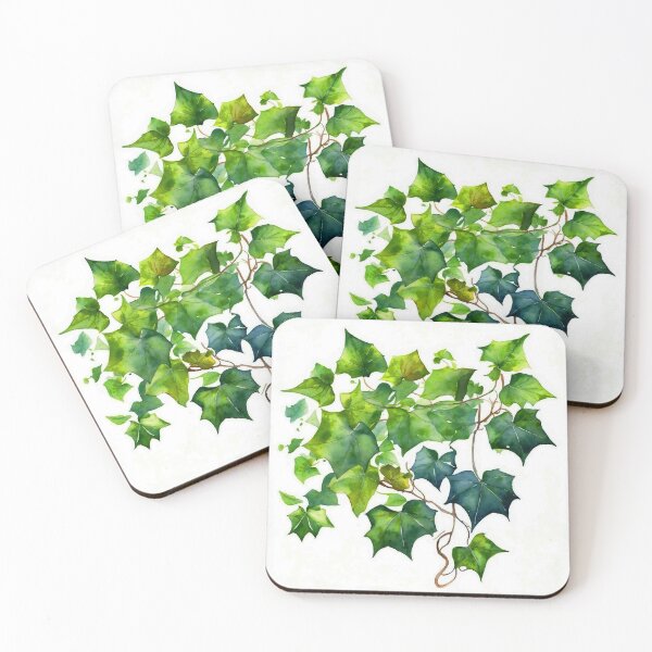 Item preview, Poison Ivy Leaves - Bright Green Botanical Pattern Décor designed and sold by SassyArtistry.