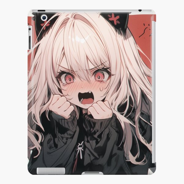 Cute Mischievous Little Demon Anime Girl  iPad Case & Skin for Sale by  bubblegoth