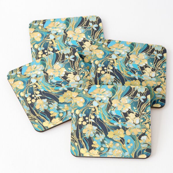 Item preview, Bold Art Nouveau Freesia Dreams designed and sold by Iropagi.