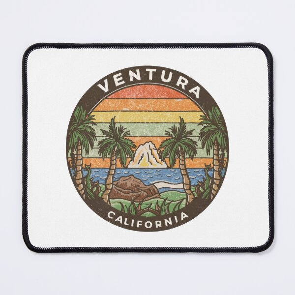 Item preview, Ventura, California | Sunset with palm trees designed and sold by CircinusStore.
