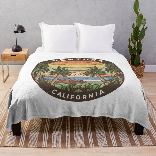 Item preview, Ventura, California | Sunset with palm trees designed and sold by CircinusStore.