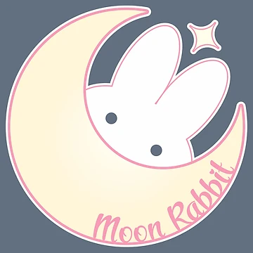Artwork thumbnail, Moon Rabbit by Asilh87 Design