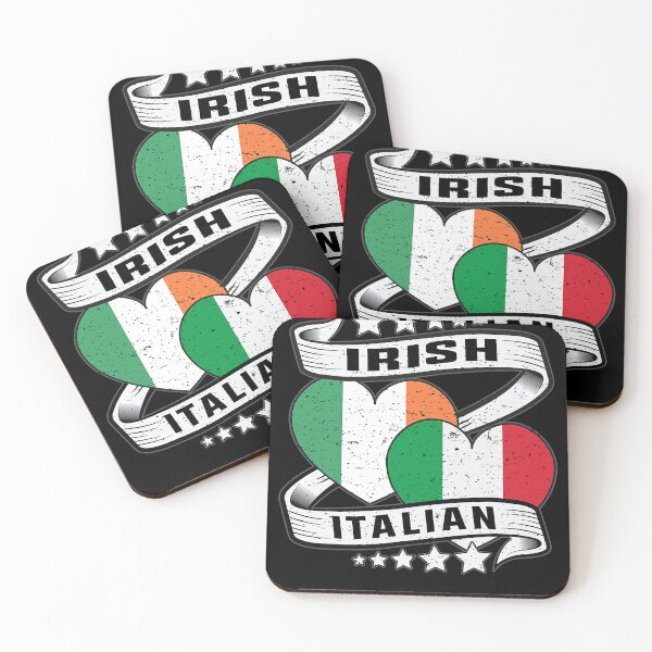 Item preview, Half Irish Half Italian  s, Irish Italian Flag  (2) designed and sold by BalladOfZeus.