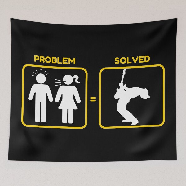 Item preview, Problem Solved Funny designed and sold by soebekhi.