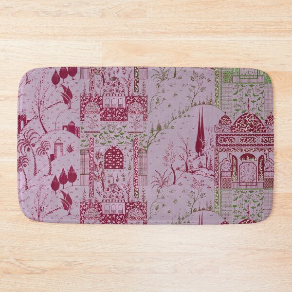Item preview, Indian miniature inspired, deep red  designed and sold by MoisOneOffs.
