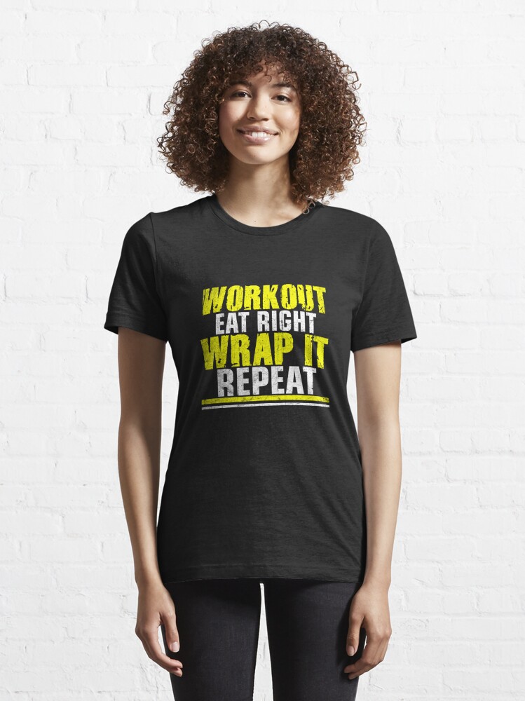 Workout Wrap IT, gym shirts, men fitness