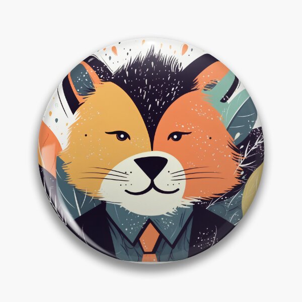 Item preview, Lion in suit portrait designed and sold by randrdesign.