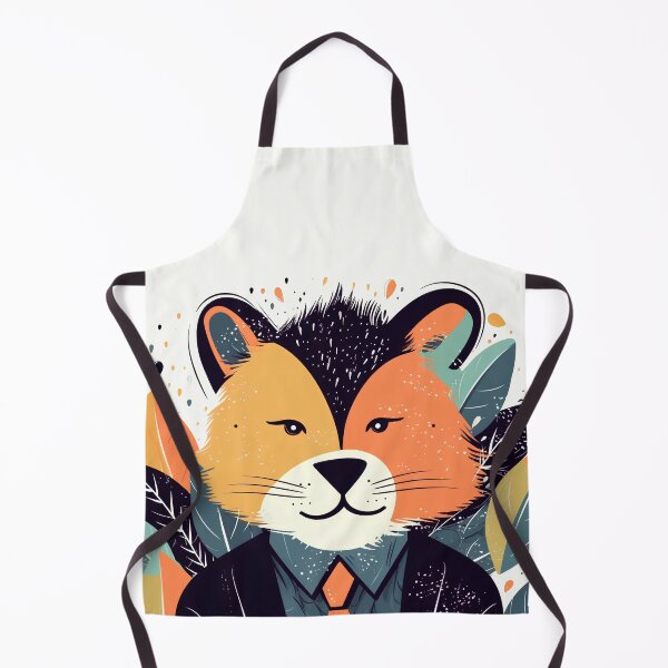 Item preview, Lion in suit portrait designed and sold by randrdesign.