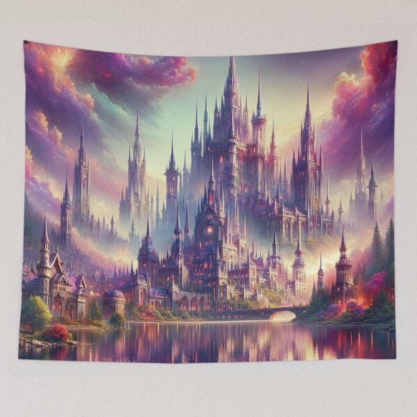 Item preview, Grand Castle of Purple Haven designed and sold by imagi-naition.