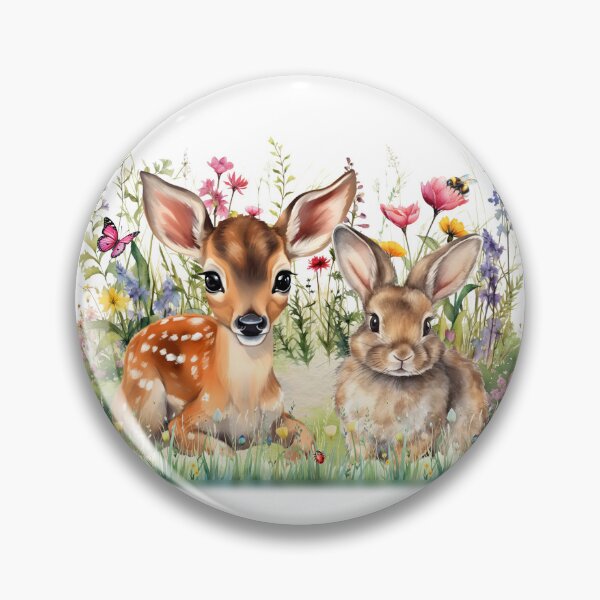 Item preview, Fawn and Bunny designed and sold by Karen Wood.
