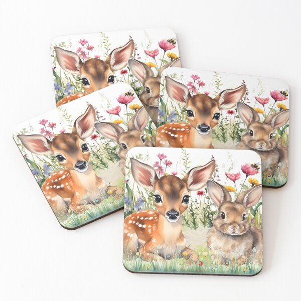 Item preview, Fawn and Bunny designed and sold by Karen Wood.
