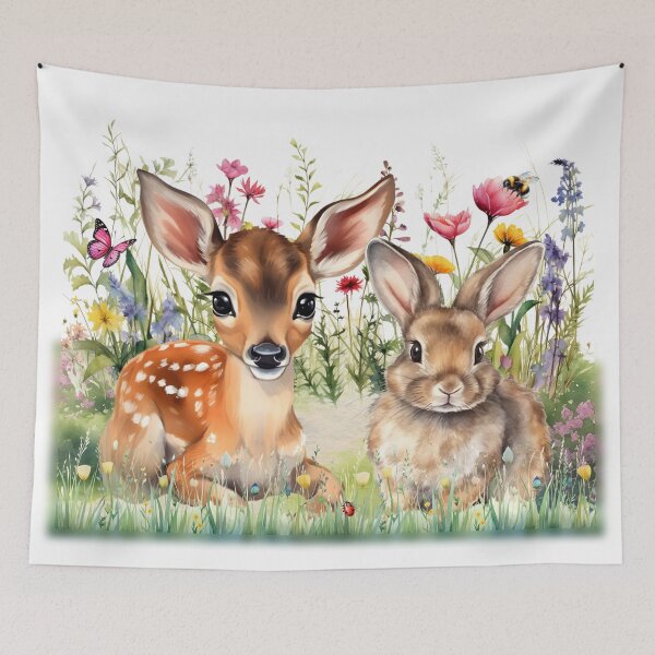 Item preview, Fawn and Bunny designed and sold by Karen Wood.