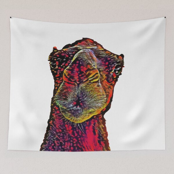 Item preview, Red Lone Candid Camel Ship of the Desert Wisconsin Funny designed and sold by BGGretchen.
