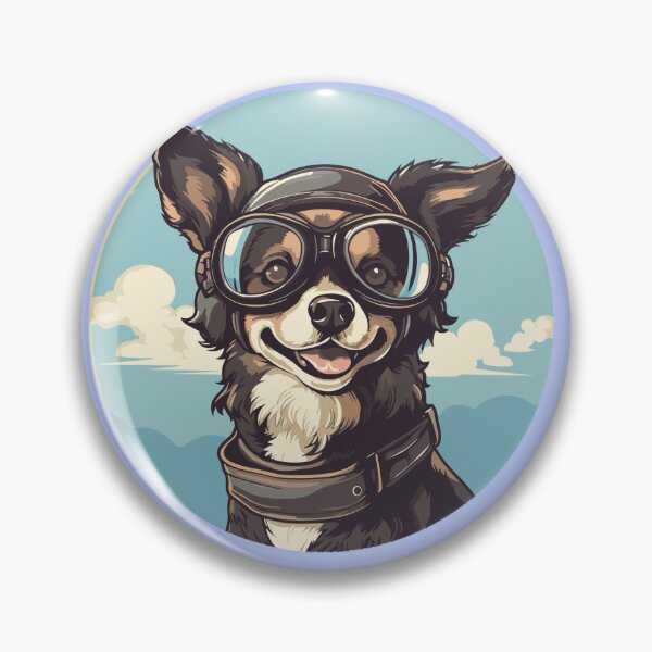 Item preview, Flying Speedster: The adventurous Chihuahua pilot designed and sold by coserkan.