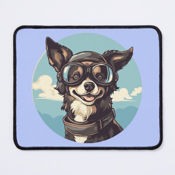 Item preview, Flying Speedster: The adventurous Chihuahua pilot designed and sold by coserkan.