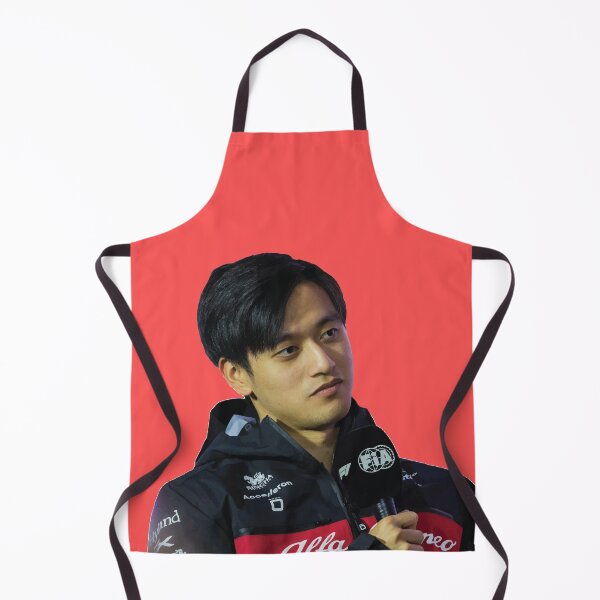 Item preview, Zhou Guanyu F1 Driver Interview Alfa F1 Team Valtteri Bottas Teammate designed and sold by FormulaGTee1.