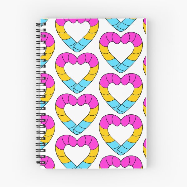 Item preview, Pansexual Pride Candy Cane designed and sold by HarveyHandcraftsandDesigns.