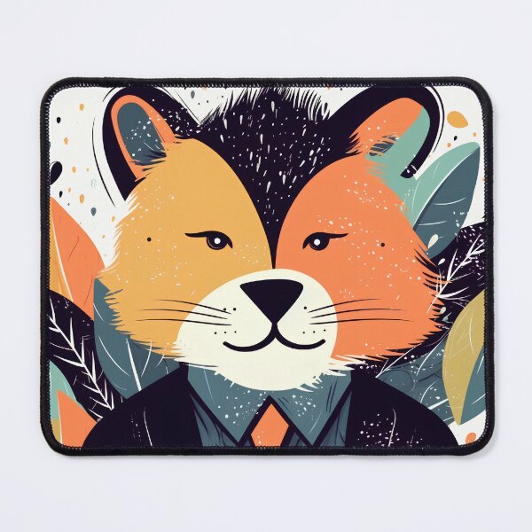 Item preview, Lion in suit portrait designed and sold by randrdesign.