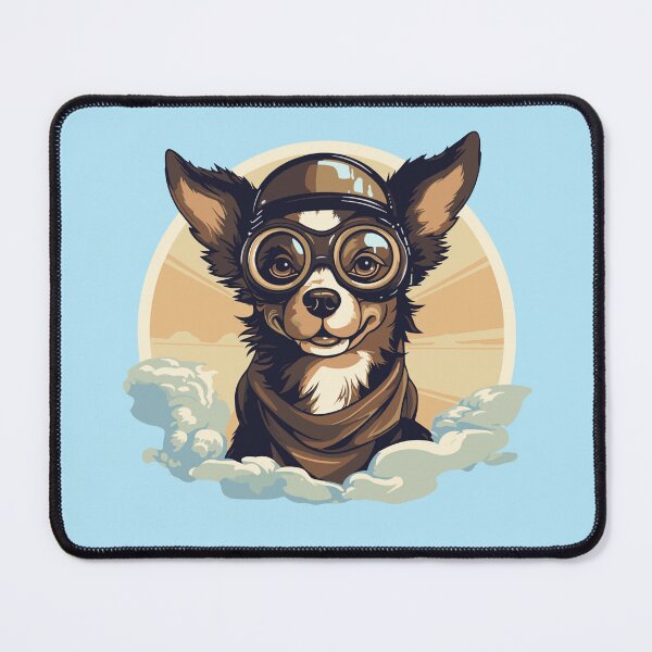 Item preview, Aviation love: Chihuahua dog as a brave pilot designed and sold by coserkan.