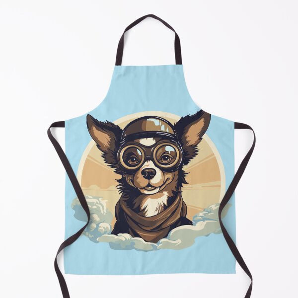 Item preview, Aviation love: Chihuahua dog as a brave pilot designed and sold by coserkan.