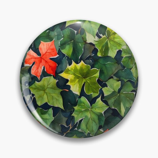 Artikelvorschau, Rote Blütenblätter Poison Ivy – Herbstliches Blumenmuster-Dekor entworfen und verkauft von SassyArtistry.