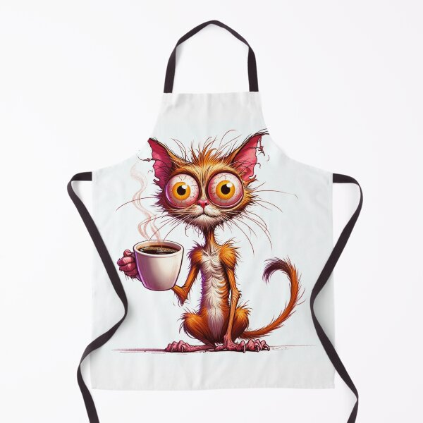 Item preview, Jittery Coffee Cat - NEED COFFEE NOW! designed and sold by digital-savant.